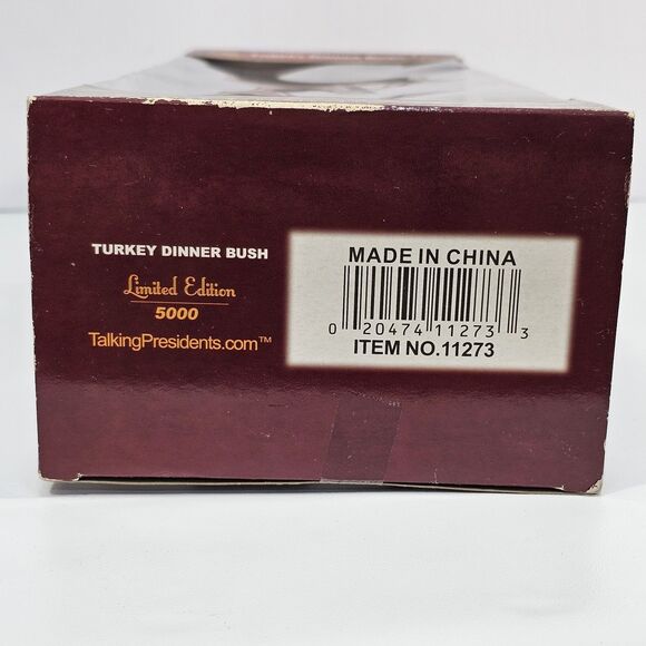 Turkey Dinner Bush Limited Edition 12" Collectible Doll - Picture 7 of 9